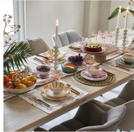 Riviera Maison Toulouse Plate Bord Pink