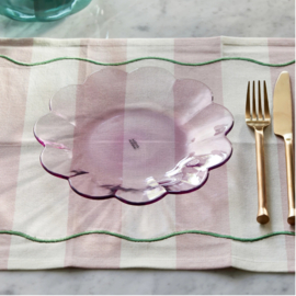 Riviera Maison Toulouse Plate Bord Pink