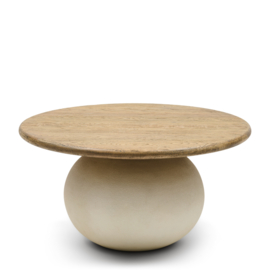 Rivièra Maison Cala Nova Coffee Table, Dia 80 cm