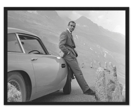 Riviera maison Wall Art Sean Connery 70x90 Acrylic