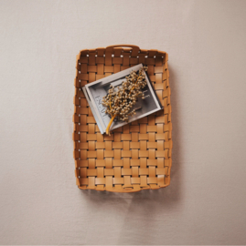 Florence Leather Tray 61x44