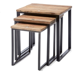 Riviera Maison Shelter Island En Table Set van 3