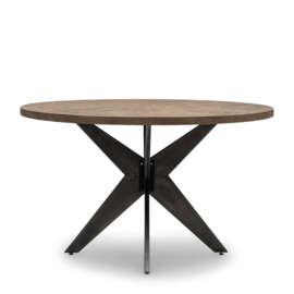 Rivièa Maison Falcon Crest Dining Table, Dia 130cm