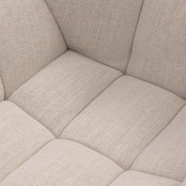 Carnaby Dining Armchair Turning Leg, Mouliné Linen