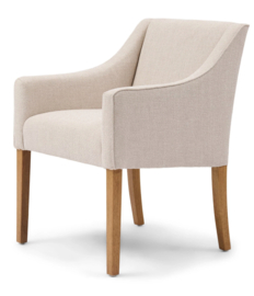 Riviera Maison Eetkamerstoel Savile Row Glossy Flax
