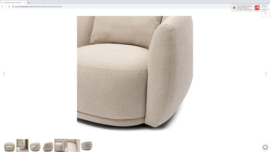 Riviera Maison Leonardo Swivel Draaibare Fauteuil Leonardo
