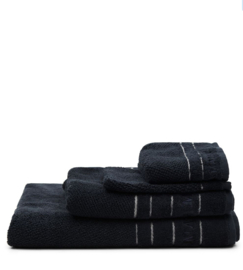 RM Elegant Washcloth Black