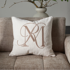 Riviera Maison RM Monogram Pillow Cover Kussenhoes