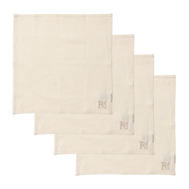 Riviera Maison Monogram Napkin 4 Pieces PRE ORDER