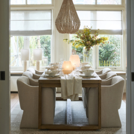 Rivièra Maison RM Monogram Jacquard Table Cloth 270x150