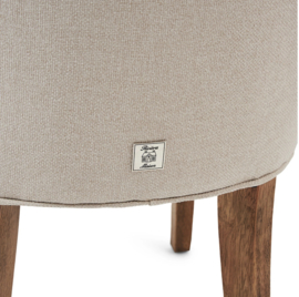 Riviera Maison Balmoral Dining Chair Eetkamerstoel, Flanders Flax, Oxford Weave