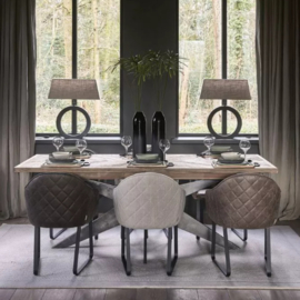 Rivièra Maison Eettafel Falcon Crest, 220/320x100