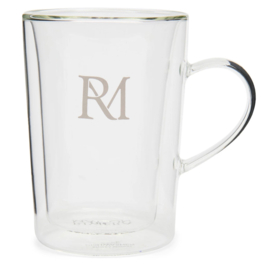 Riviera Maison Double Wall Monogram Glass L 275ml