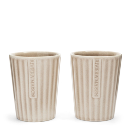 Rivièra Maison Classic Ribbed Mug Set Of 2