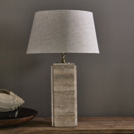Rivièra Maison Linen Taper Lampshade Flax 45x25