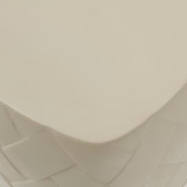Tavira End Table, Warm Beige