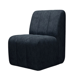 Riviera Maison Eetkamerstoel Dazzle, Deep Blue, French Waeve
