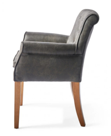 Rivièra Maison La Scala Dining Armchair Pellini Espresso
