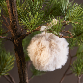 Riviera Maison Furry Pom Ornament Dia 10 PRE ORDER