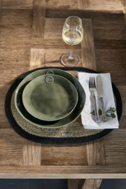Rivièra Maison  Portofino Breakfast Plate Green