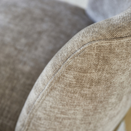 Riviera Maison Whistler Dining Chair Eeetkamerstoel, Taupe