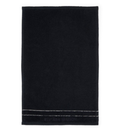 RM Elegant Guest Towel Black 50x30