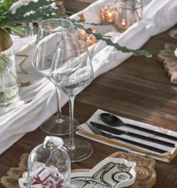 Rivièra Maison Wineglass White set van 2