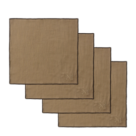Riviera Maison Elegance Napkin 4 Pieces PRE ORDER