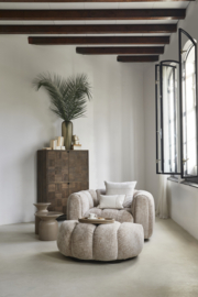 Riviera Maison Cascais End Table High, Sand