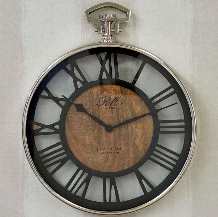 leven Naar Verbergen Quality Time Clock | Riviera Maison Klokken | MaisonNijmegen