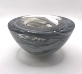 Kosta Boda - Waxinelichthouder grijs