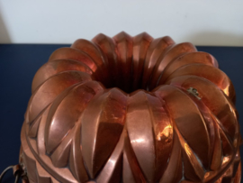 Koperen bakvorm tulband - 25,5 cm