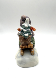 Hummel beeldje 'Ride into Christmas' (groot)