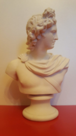 Biscuit buste van de Griekse god Apollo