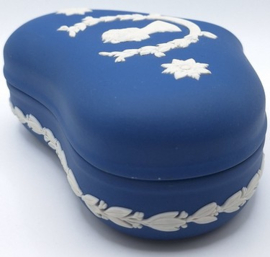 Hartvormig Wedgwood doosje jubileum Elizabeth