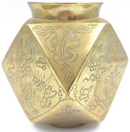 Japanse messing vaas