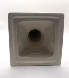 Paar Leedsware/creamware kandelaars