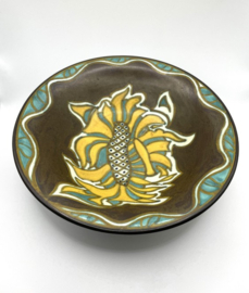 Plateel schaal / tazza