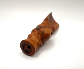 Netsuke theeschep met ratje