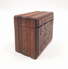 Houten sigarettendoosje '42