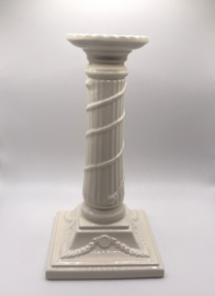 Paar Leedsware/creamware kandelaars