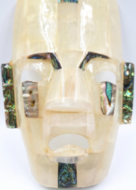 Mexicaans dodenmasker parelmoer