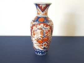 Imari vaas rood/blauw