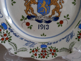 Herinneringsbord 100 jaar onafhankelijkheid Nederland