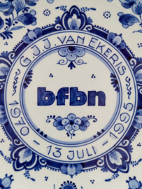 BFBN bord van de Porceleyne Fles