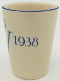 Beker t.g.v. 40-jarig regeringsjubileum van Wilhelmina