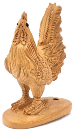 Netsuke van een haan