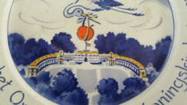 Wandbord t.g.v. geboorte Prinses Beatrix