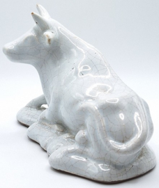 Bewerken - Witte koe craquelé