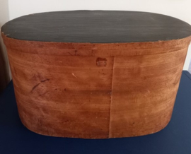 Grote spanen / houten hoedendoos